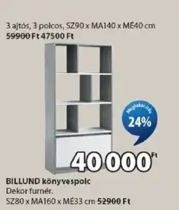 JYSK Billund könyvespolc ajánlat