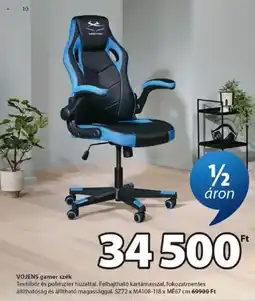 JYSK Vojens gamer szék ajánlat