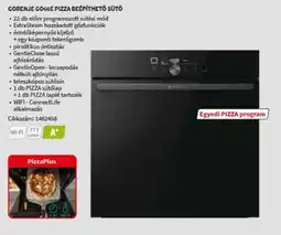 MediaMarkt Gorenje go66e pizza beépíthető sütő ajánlat