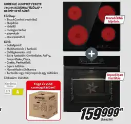 MediaMarkt Gorenje jumpset fekete ajánlat