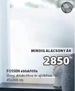 JYSK Fossen ablakfólia ajánlat