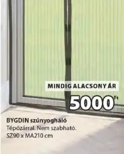 JYSK Bygdin szúnyogháló ajánlat