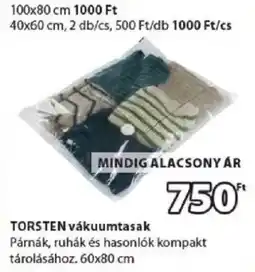 JYSK Torsten vákuumtasak ajánlat