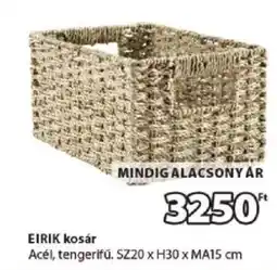 JYSK Eirik kosár ajánlat