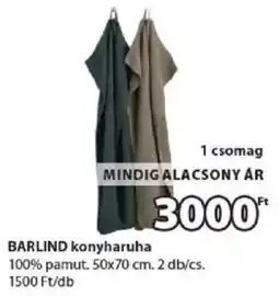 JYSK Barlind konyharuha ajánlat