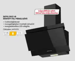 MediaMarkt Zafir Circe 6B Döntött Fali Páraelszívó ajánlat