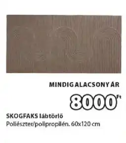 JYSK Skogfaks lábtörlő ajánlat