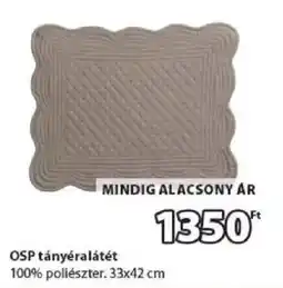 JYSK Osp tányéralátét ajánlat