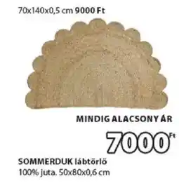 JYSK Sommerduk lábtörlő ajánlat