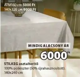 JYSK Stilkeg asztalterítő ajánlat