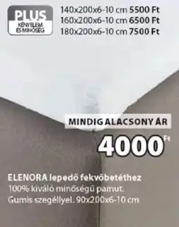 JYSK Elenora Lepedő Fekvőbetéthez ajánlat