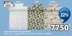 JYSK Plus flanel ágy neműhuzat-garnitúrák ajánlat