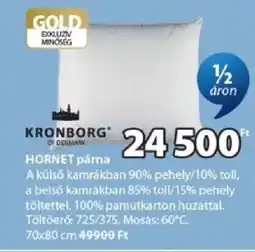 JYSK Kronborg hornet párna ajánlat