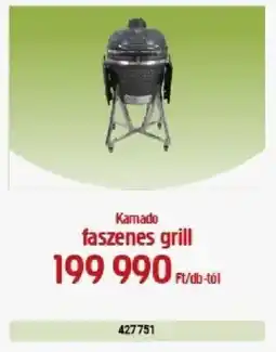 Praktiker Kamado faszenes grill ajánlat