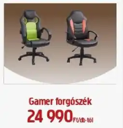 Praktiker Gamer forgószék ajánlat