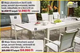 Bauhaus Sunfun maja alumínium kerti szék ajánlat