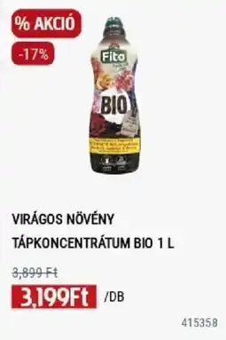 Praktiker Fito virágos növény tápkoncentrátum bio ajánlat