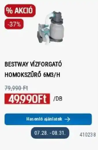 Bestway vízforgató homokszűrő
