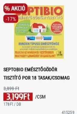 Praktiker Septobio emésztőgödör tisztító ajánlat
