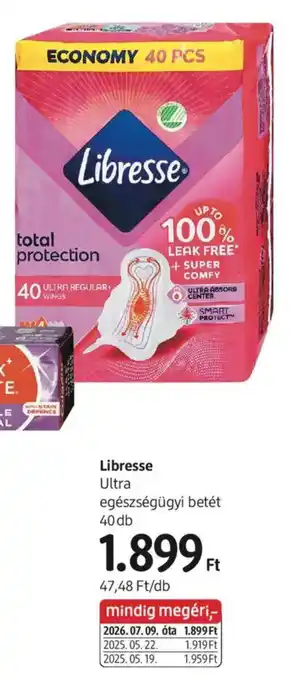 Libresse Ultra egészségügyi betét
