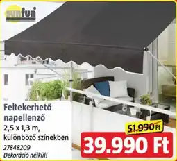 Bauhaus Sunfun feltekerhető napellenző ajánlat
