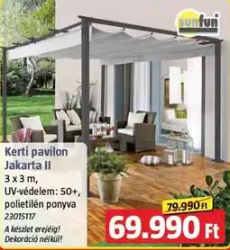 Bauhaus Sunfun kerti pavilon jakarta ii ajánlat
