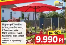 Bauhaus sunfun napernyó trentino ajánlat