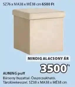 JYSK Auning puff ajánlat