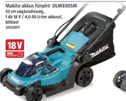 Bauhaus Makita akkus fűnyíró DLM330SM ajánlat