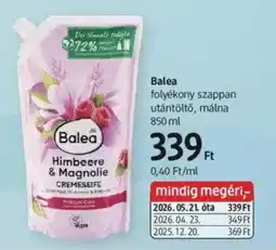 DM Balea folyékony szappan ajánlat