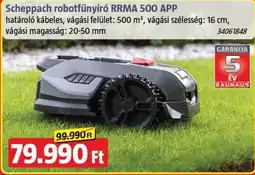 Bauhaus Scheppach robotfűnyíró RRMA 500 APP ajánlat