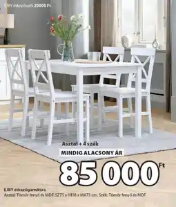 JYSK Ejby étkezőgarnitúra ajánlat