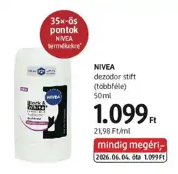DM Nivea dezodor stift ajánlat