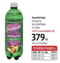 DM Szentkirályi immuno ajánlat