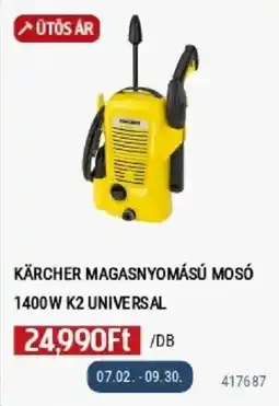 Praktiker Karcher magasnyomasu moso 1400w k2 universal ajánlat