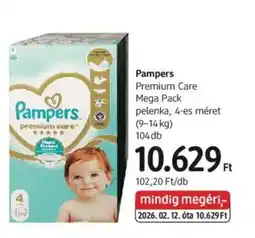 DM Pampers premium care ajánlat