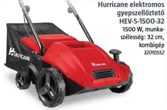 Hurricane elektromos gyepszellőztető