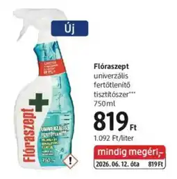 DM Flóraszept univerzális fertőtlenítő tisztítószer ajánlat