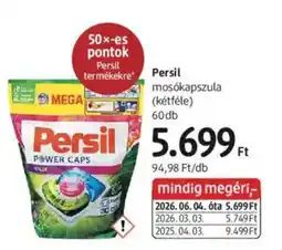 DM Persil mosókapszula ajánlat