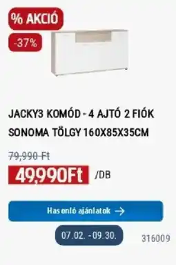 Praktiker Jacky3 komód ajánlat