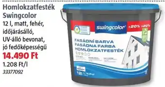 Bauhaus swingcolor homlokzatfesték ajánlat