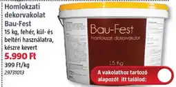 Bauhaus Bau-Fest homlokzati dekorvakolat ajánlat