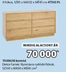 JYSK Tranum komód ajánlat