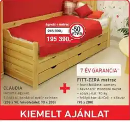 RS Bútor Claudia tömörfa ágyváz ajánlat