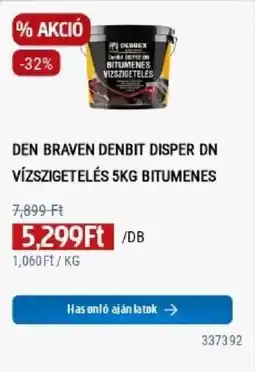 Praktiker den braven denbit disper dn vízszigetelés ajánlat