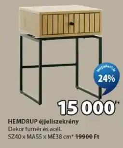 JYSK Hemdrup éjjeliszekrény ajánlat