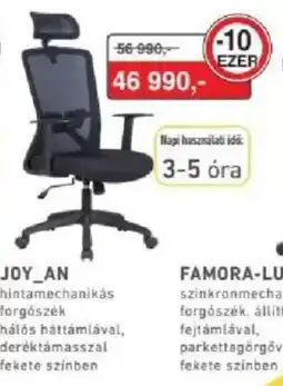 RS Bútor joy_an hintamechanikás forgószék ajánlat