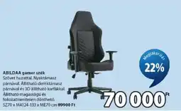JYSK Abildaa gamer szék ajánlat