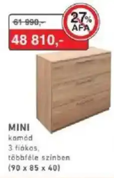 RS Bútor Mini komód ajánlat