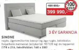 RS Bútor Simone ágy ajánlat